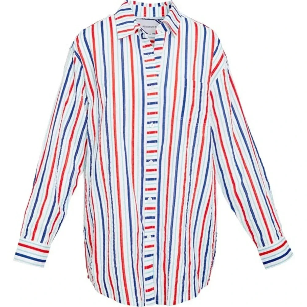 NWT Addison Bay Naples Shirt Dress Cover Up Size XS